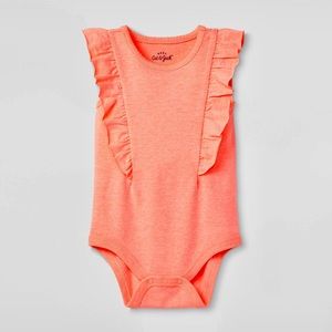 Baby Girl Ruffled Onesie